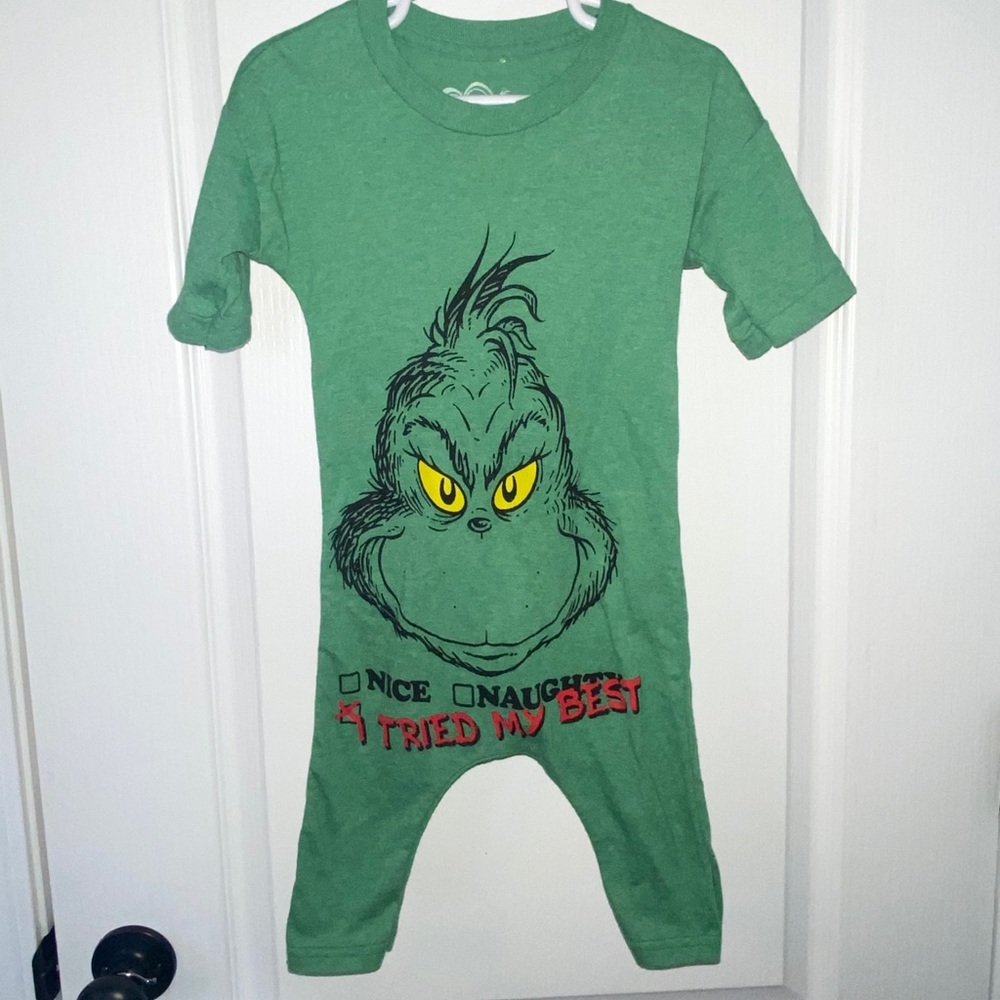 Toddler Grinch Romper - 011